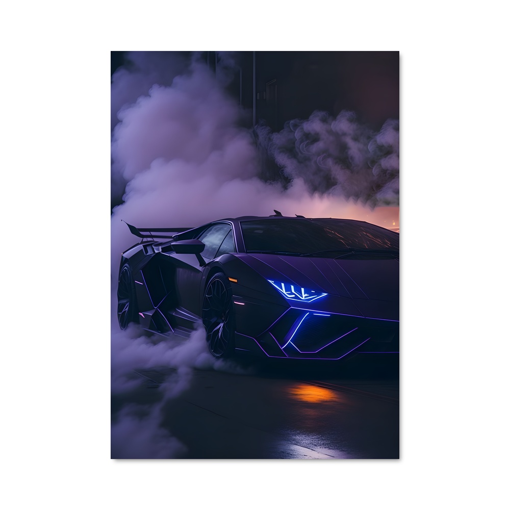 Poster Aventador svj percutantes